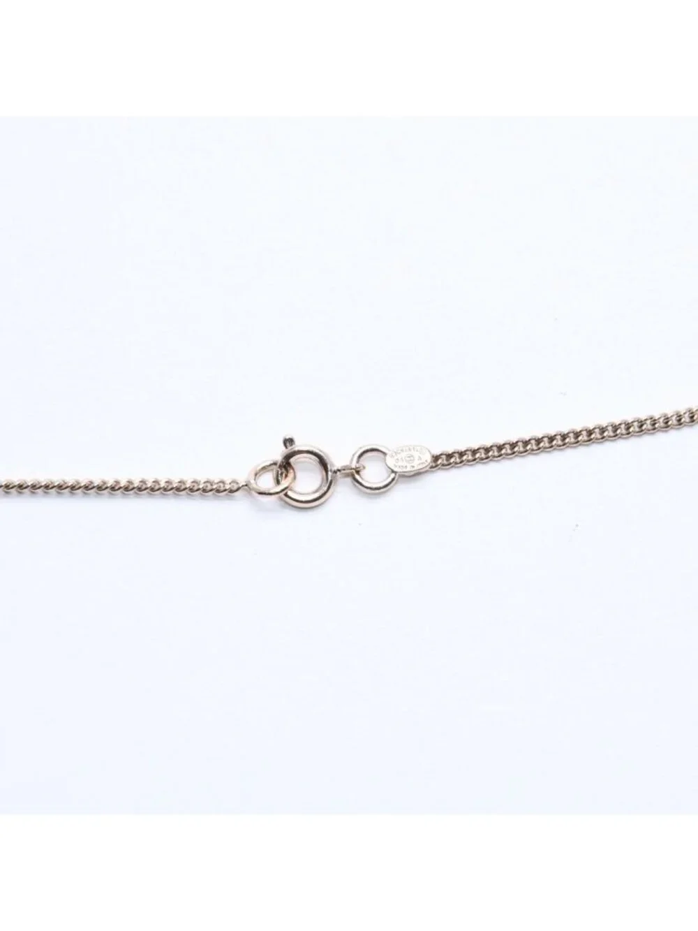 Chanel Necklace Gold Multicolor Rhinestone 04